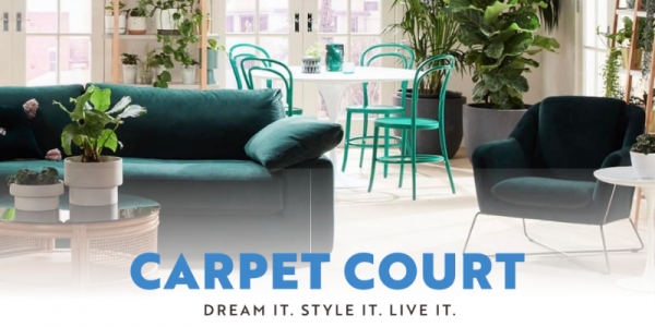 
					Modern living Carpet Court